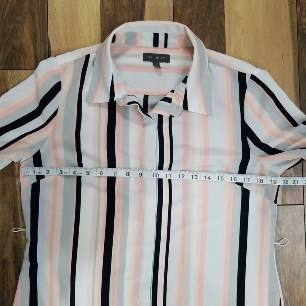 The Limited striped shirt dress - Picture 3 of 8